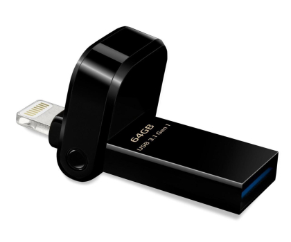 PenDrive Adata Lightning
USB 3.0 64GB 150MB/s AAI920-64G-CBK